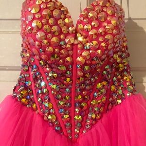 Sherri Hill strapless prom dress!!!